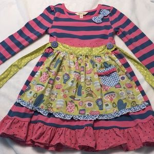 Matilda Jane dress with apron